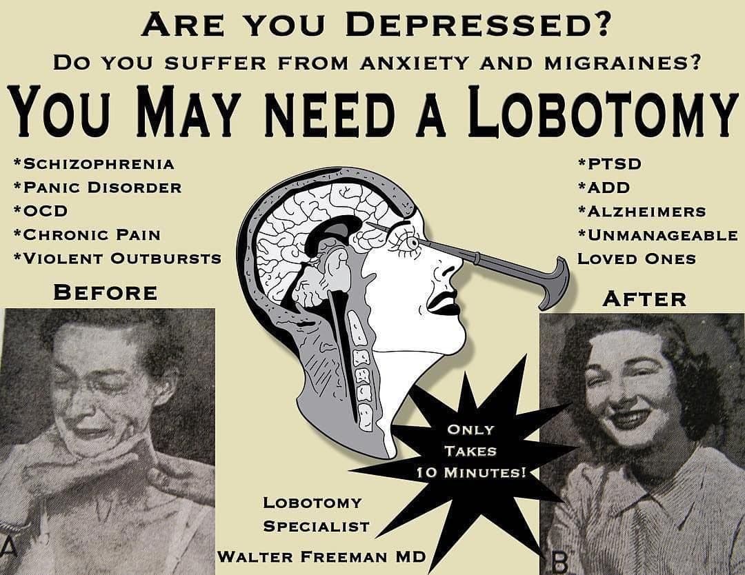 author joanne reed
this is your quest
why do people do the things they do
you may need a lobotomy
