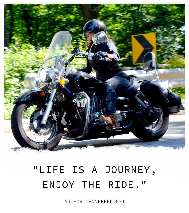 I am a biker girl
Life is a journey, enjoy the ride