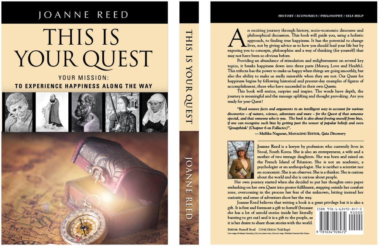 author joanne reed this is your quest